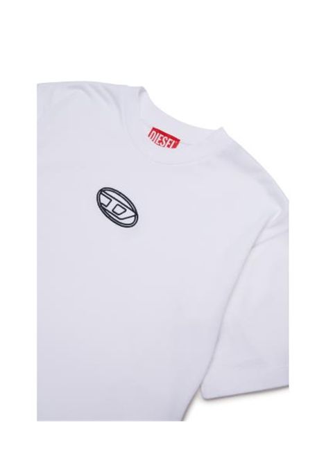 T-shirt crop con logo DIESEL KIDS | J02428 00YI9K100